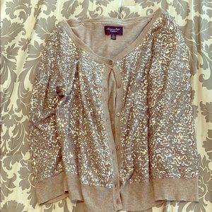 Sequin sweater